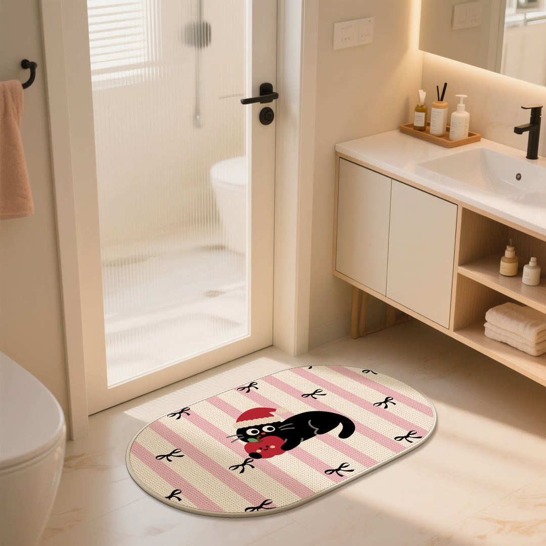 Charming Dog-Themed Bath Mat Kalsten
