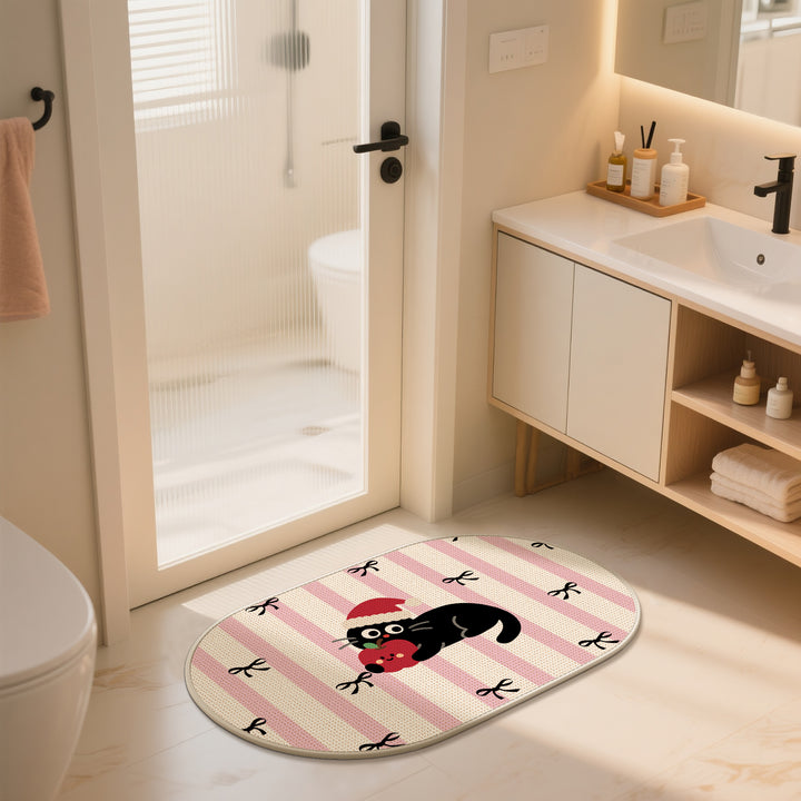 Charming Dog-Themed Bath Mat Kalsten