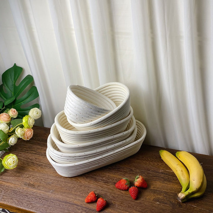 Woven Bread Proofing Basket Set Kalsten