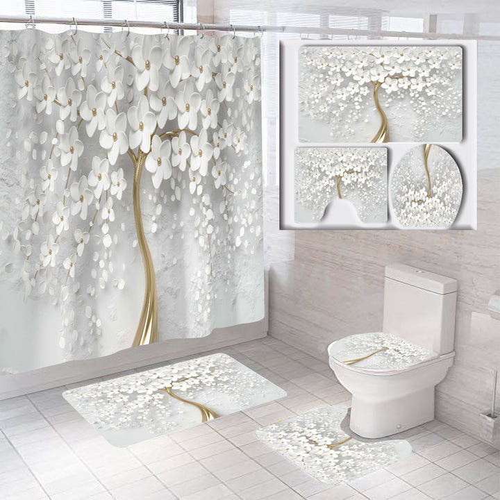 Floral Bathroom Set Kalsten
