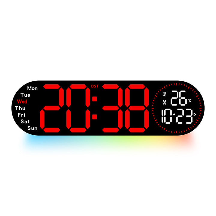 Digital multifunction alarm clock with temperature and weather display Kalsten