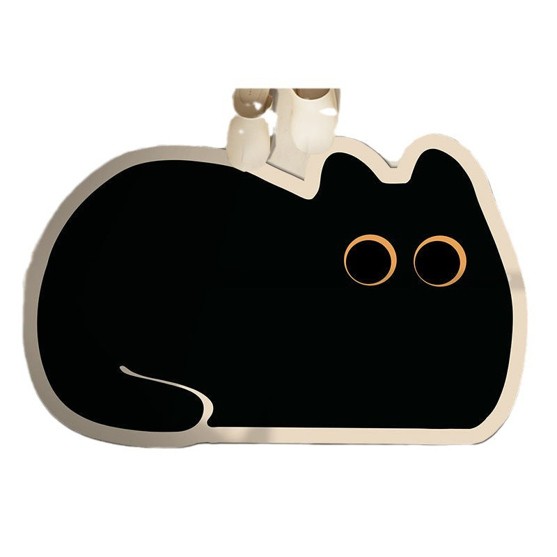 Cute Penguin-Themed Bath Mat Kalsten