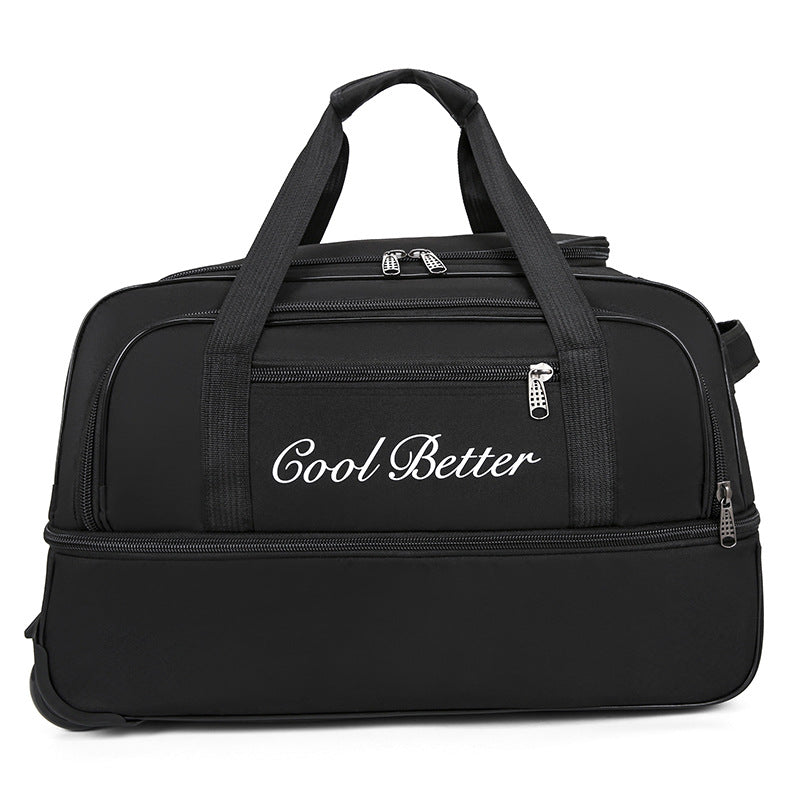 Multi-Compartment Travel Duffel Bag