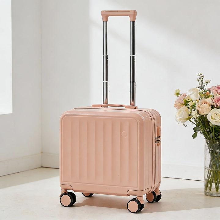 hardshell carry-on suitcase with telescopic handle and 360 degree spinner wheels Kalsten