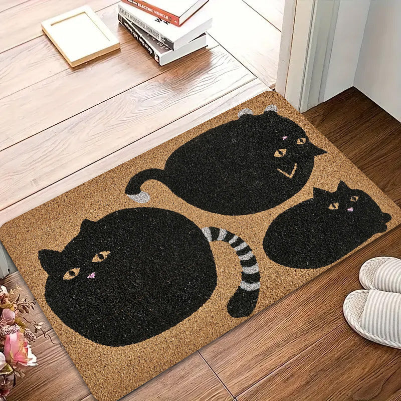 Cat-Themed Decorative Doormat Kalsten