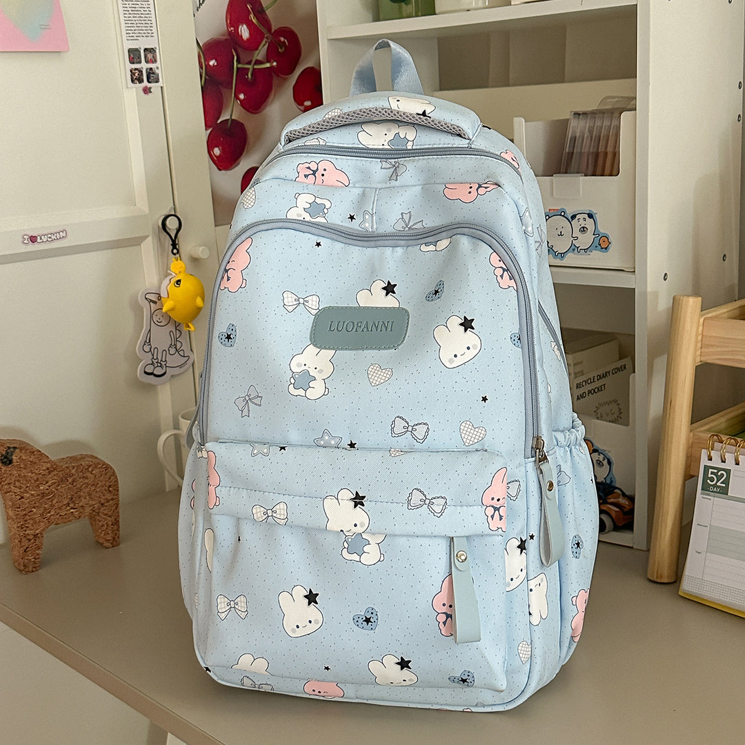 Cartoon-Printed Backpack Kalsten