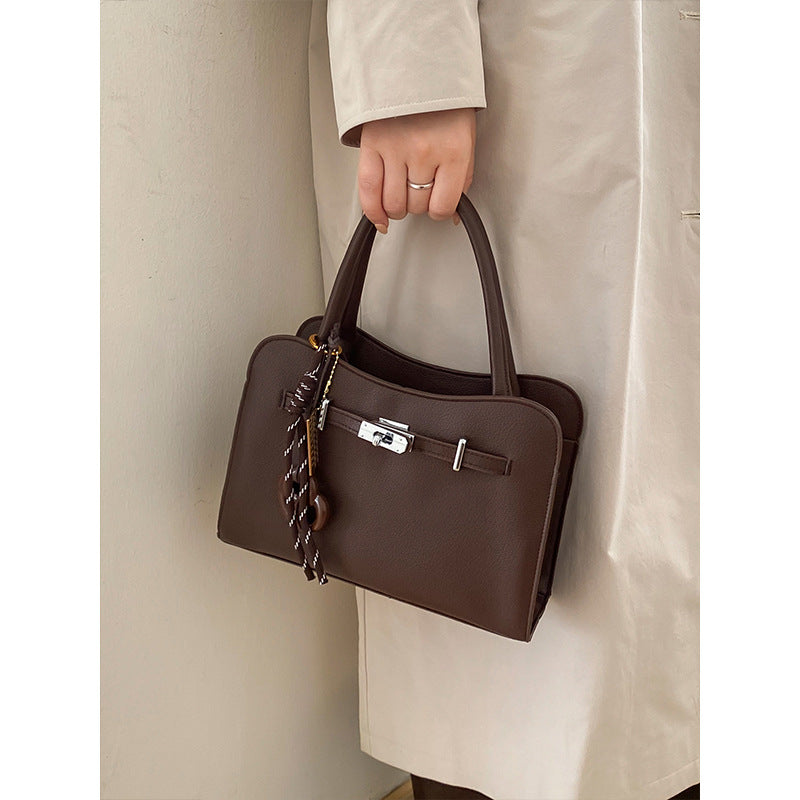 Elegant Handcrafted Structured Handbag