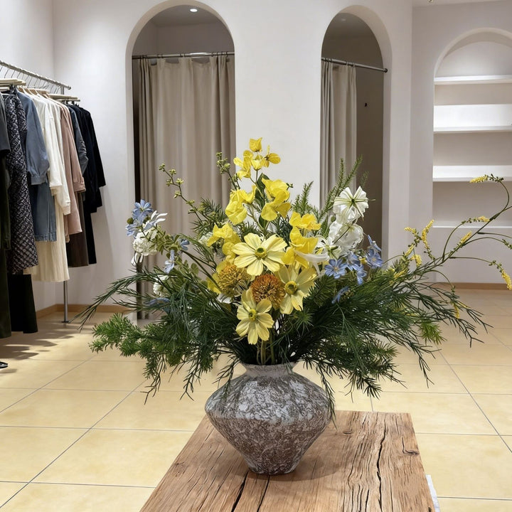 Decorative Faux Flower Arrangement