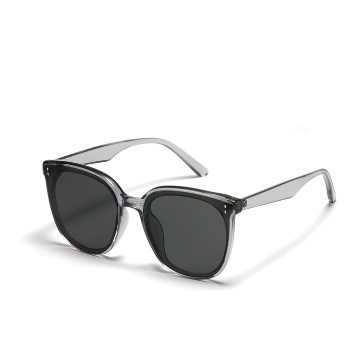 Women’s fashionable square sunglasses with high-quality transparent frame Kalsten