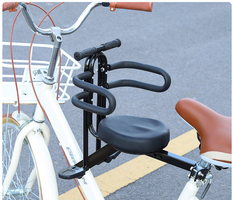 padded detachable child scooter seat with backrest and safety armrests Kalsten