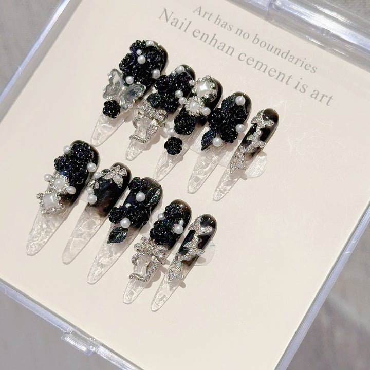 Decorative Acrylic Nail Set