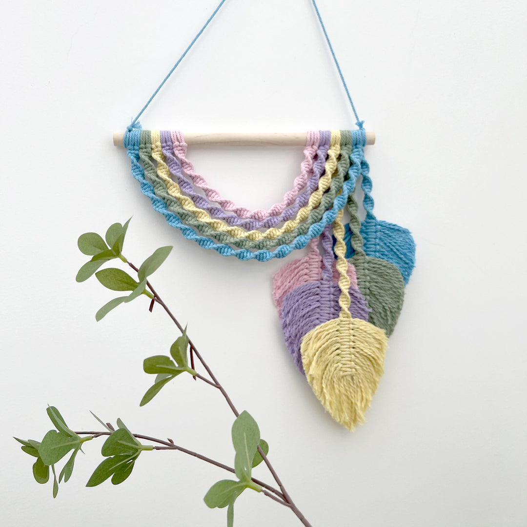 Macrame Leaf Wall Art Decor Kalsten 1788942651