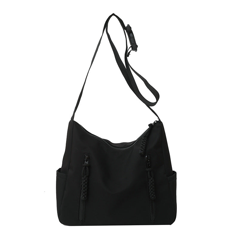 Multi-Pocket Utility Shoulder Bag