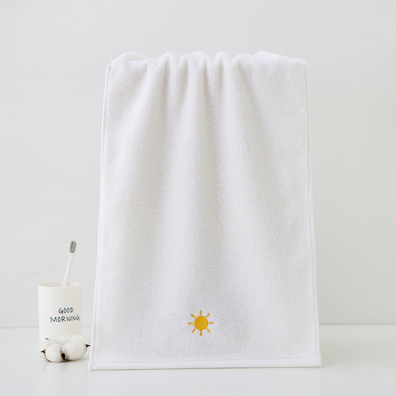 Luxury terry bath towel with elegant texture Kalsten