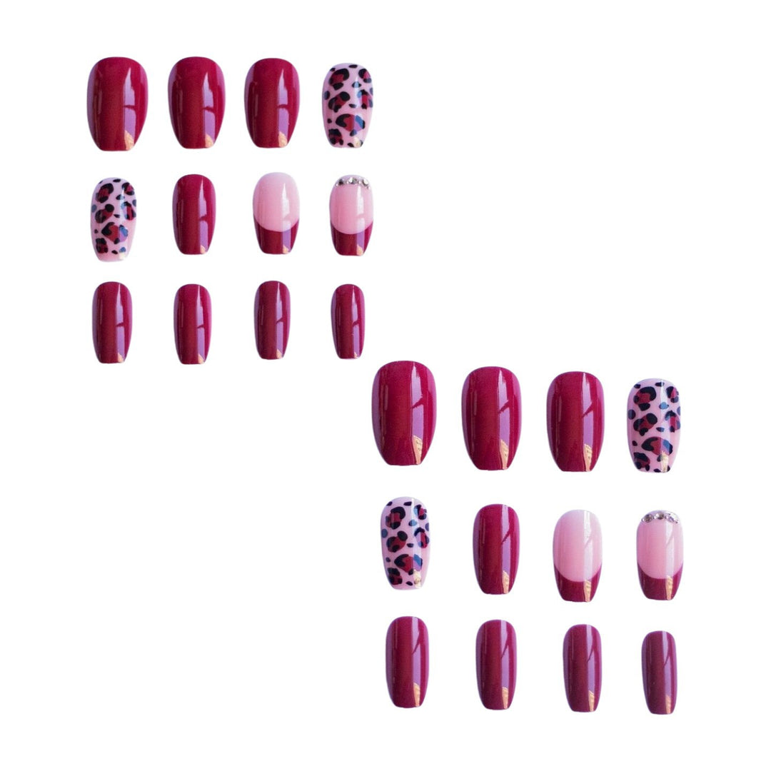 Chic Decorative Long Nail Art Set