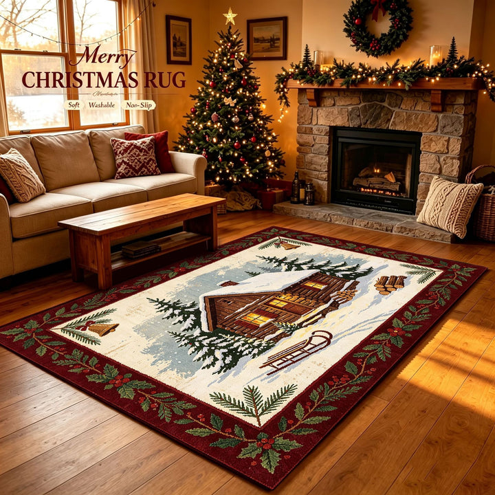 Christmas-Themed Decorative Area Rug Kalsten