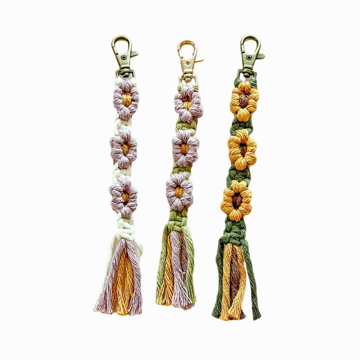 Macrame Tassel Keychain Kalsten