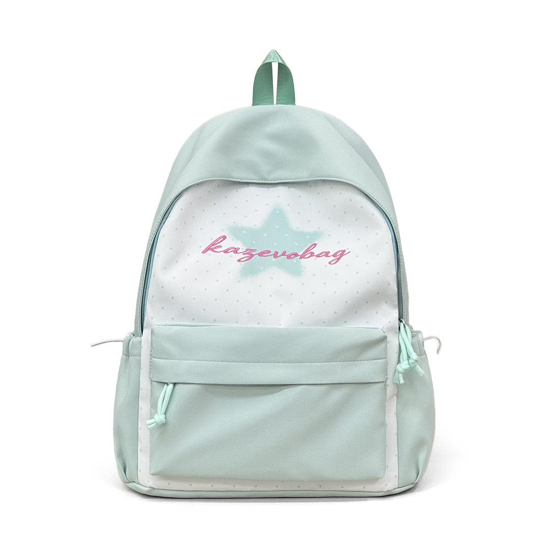 Stylish Star-Embellished Casual Backpack Kalsten