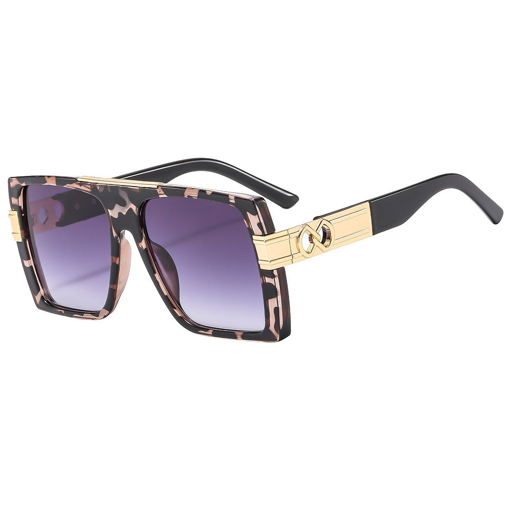 Women's oversized sunglasses with extravagant glitter accents Kalsten