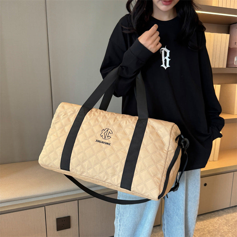 Quilted Sport Duffel Bag