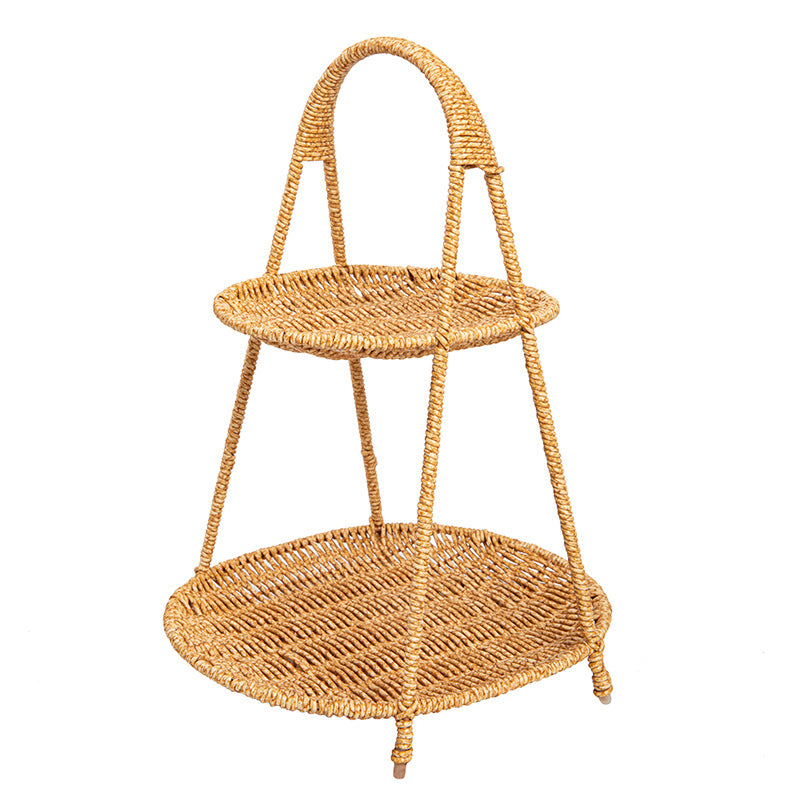 Women Handcrafted Storage Basket with Round Design Kalsten