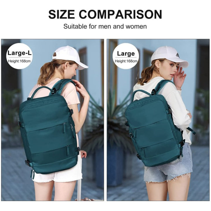 Practical travel bag with separate organizer Kalsten