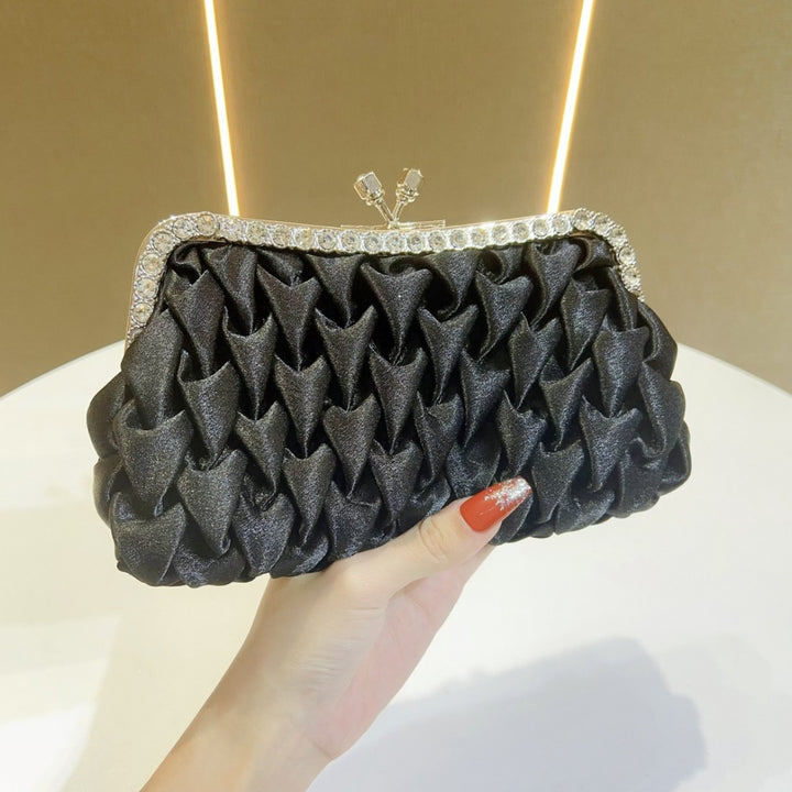 Pleated Evening Clutch