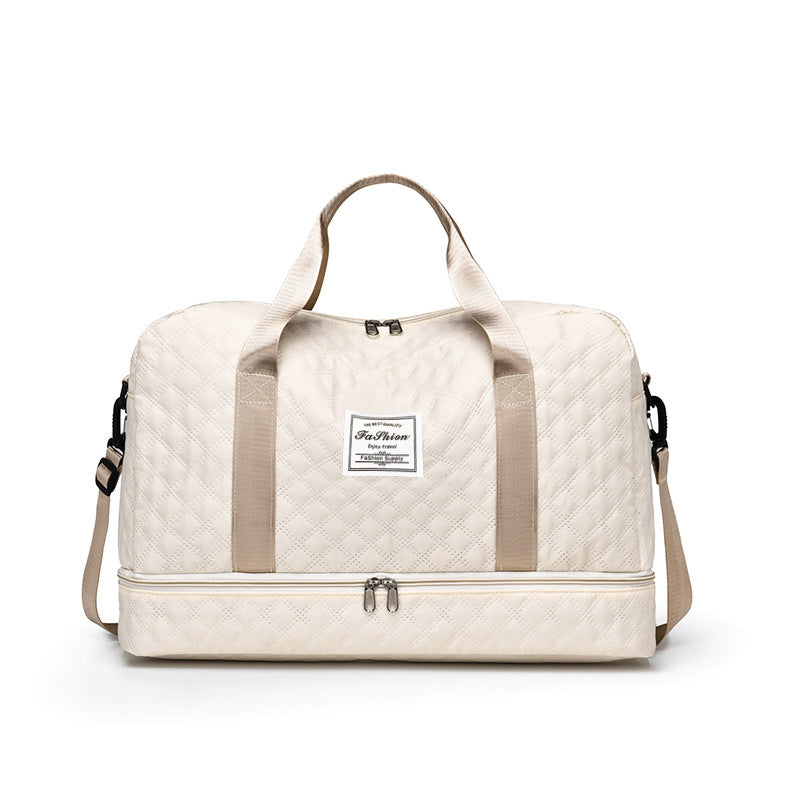 Quilted Travel Duffel Bag Kalsten