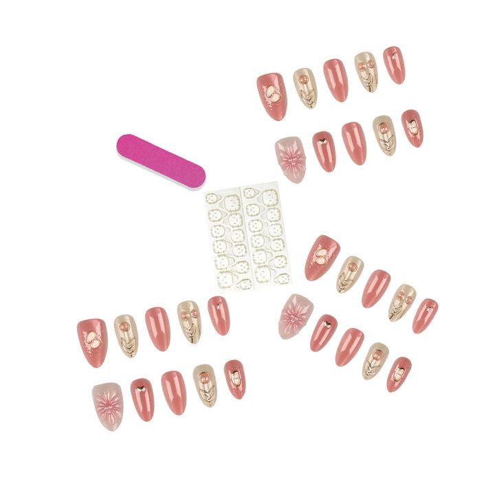Decorative Press-On Nail Art Set  1790956189