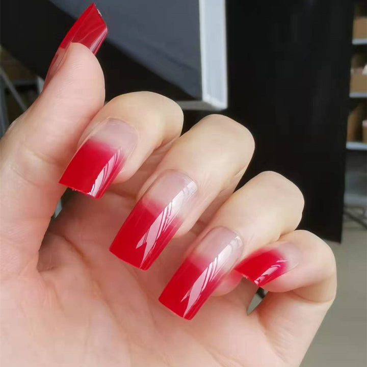 Long Ombre Press-On Nails