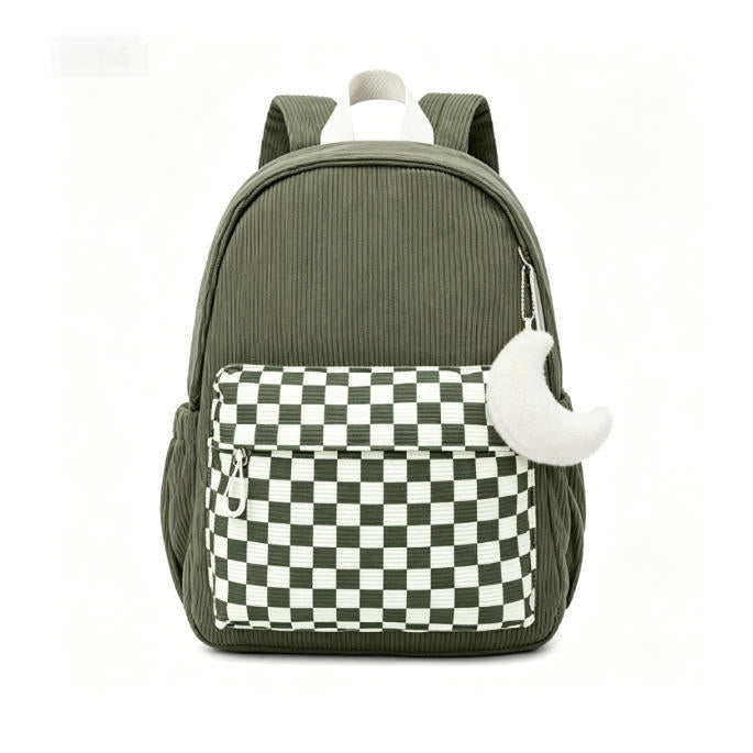 Textured Corduroy Backpack Kalsten