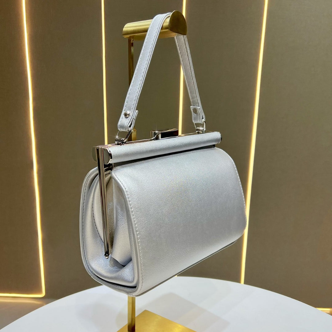 Glamorous Satin Evening Handbag