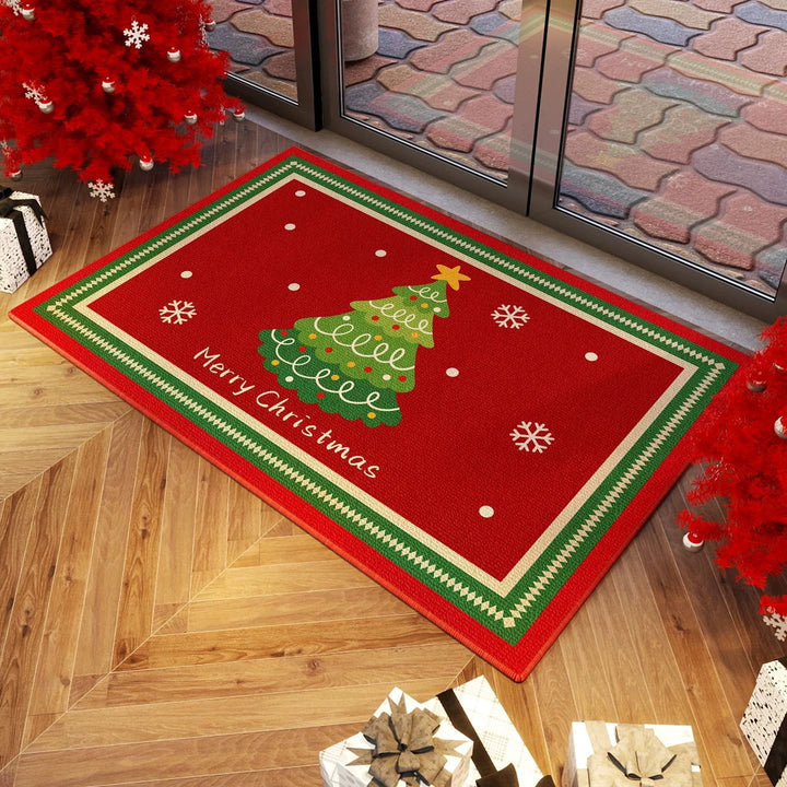 Festive Christmas-Themed Indoor Doormat Kalsten