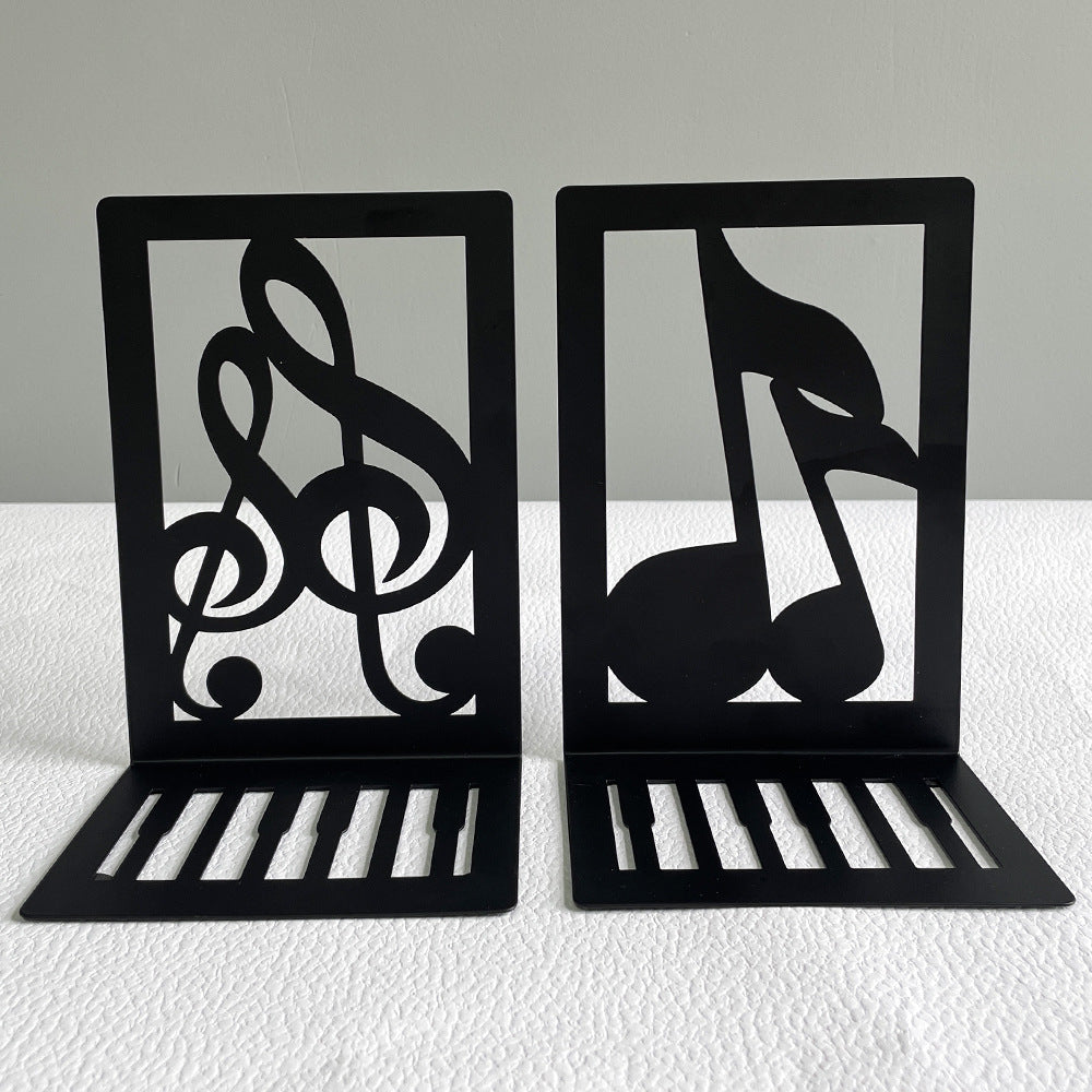 Musical Note Decorative Bookends