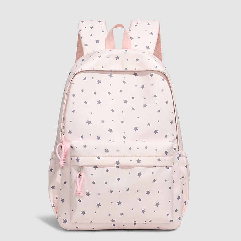 Stylish Polka Dot Casual Backpack Kalsten