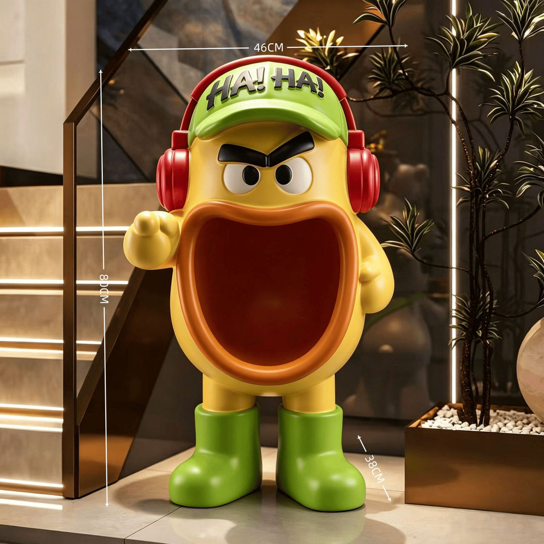 Decorative Character Figurine for Home Decor Display