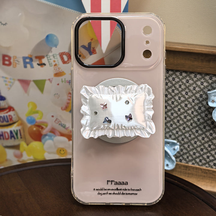 Decorative Ruffled Phone Grip Kalsten