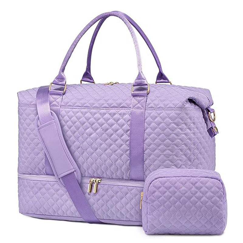 Padded Travel Bag with Removable Cosmetic Pouch Kalsten