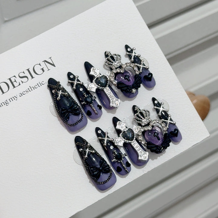 Gothic Witchcraft Nail Art Tips