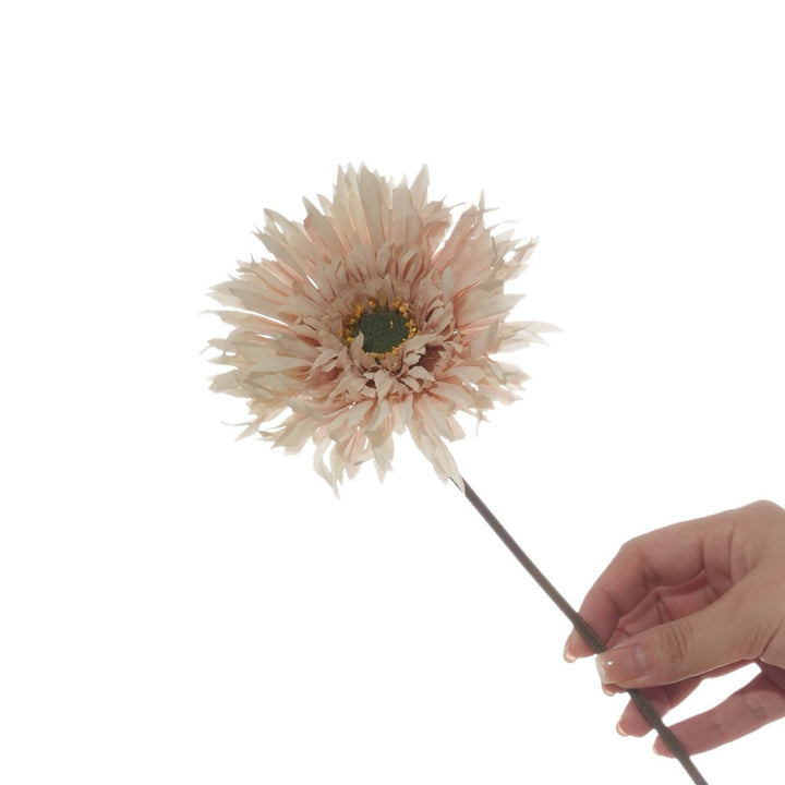 Lifelike Gerbera Daisy Stem