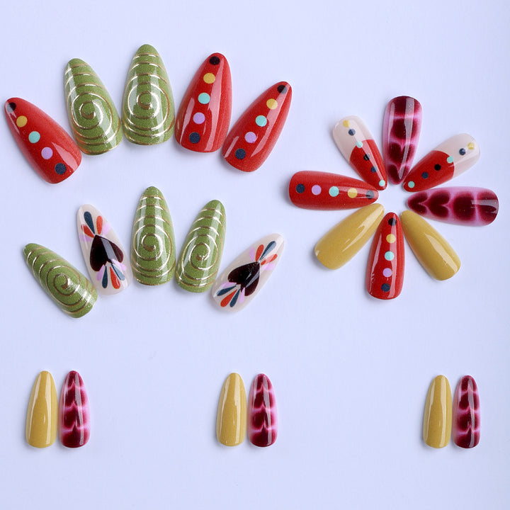 Artificial nails with Lively Design Kalsten