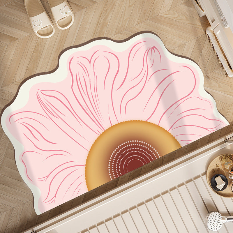Decorative Sunflower Area Mat