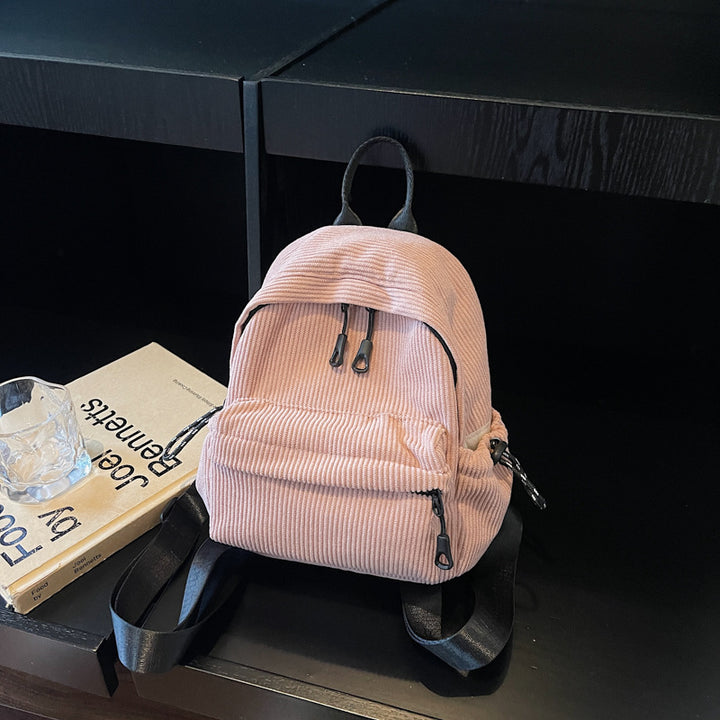 Cord-Backpack with Practical Front Pocket Kalsten