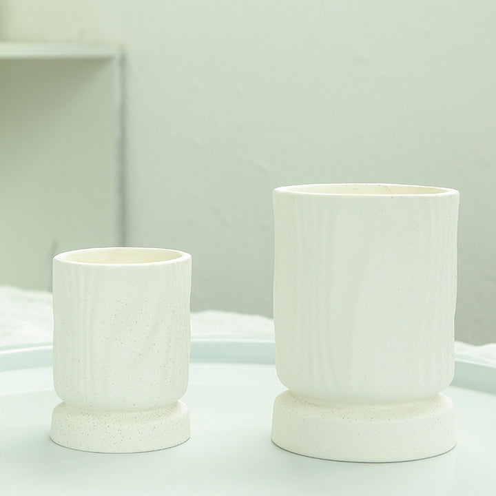 Decorative Textured Candle Holder Kalsten