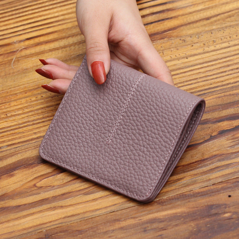 Textured Leather Cardholder