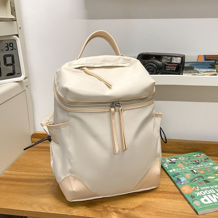 Multifunctional Backpack With Spacious Main Compartment And Side Mesh Pockets Kalsten