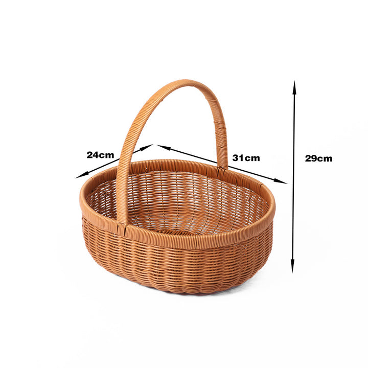 Artisan Woven Utility Basket Kalsten