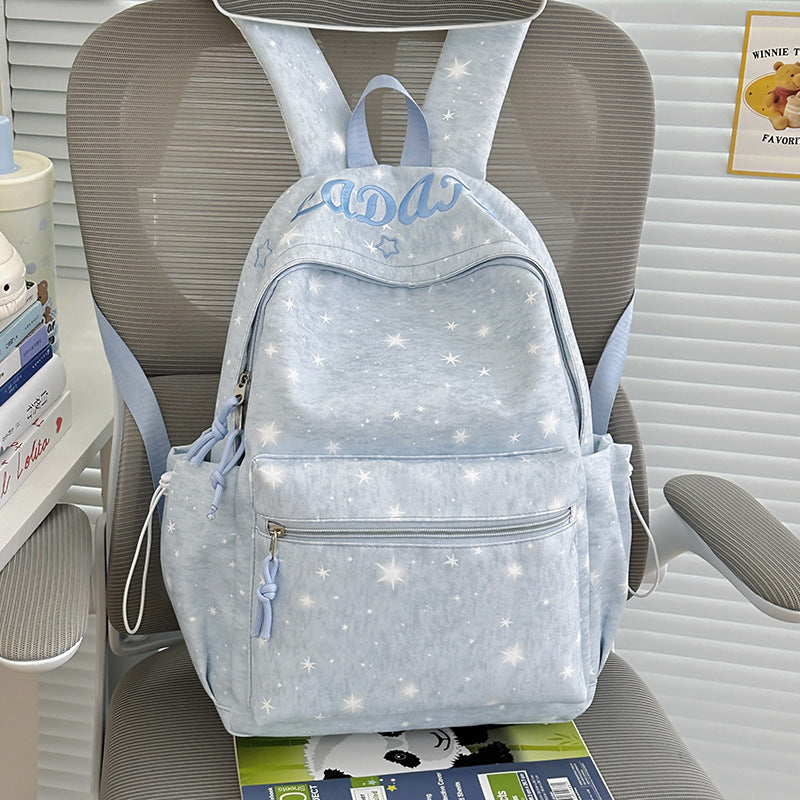 Stylish Star-Patterned Backpack Kalsten 1791205224