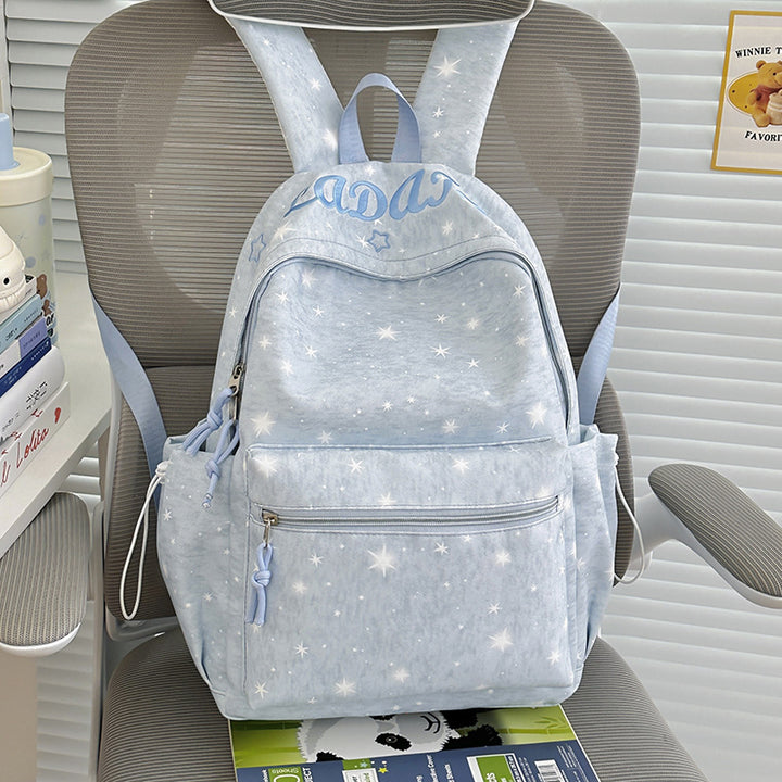 Stylish Star-Patterned Backpack Kalsten 1791205224