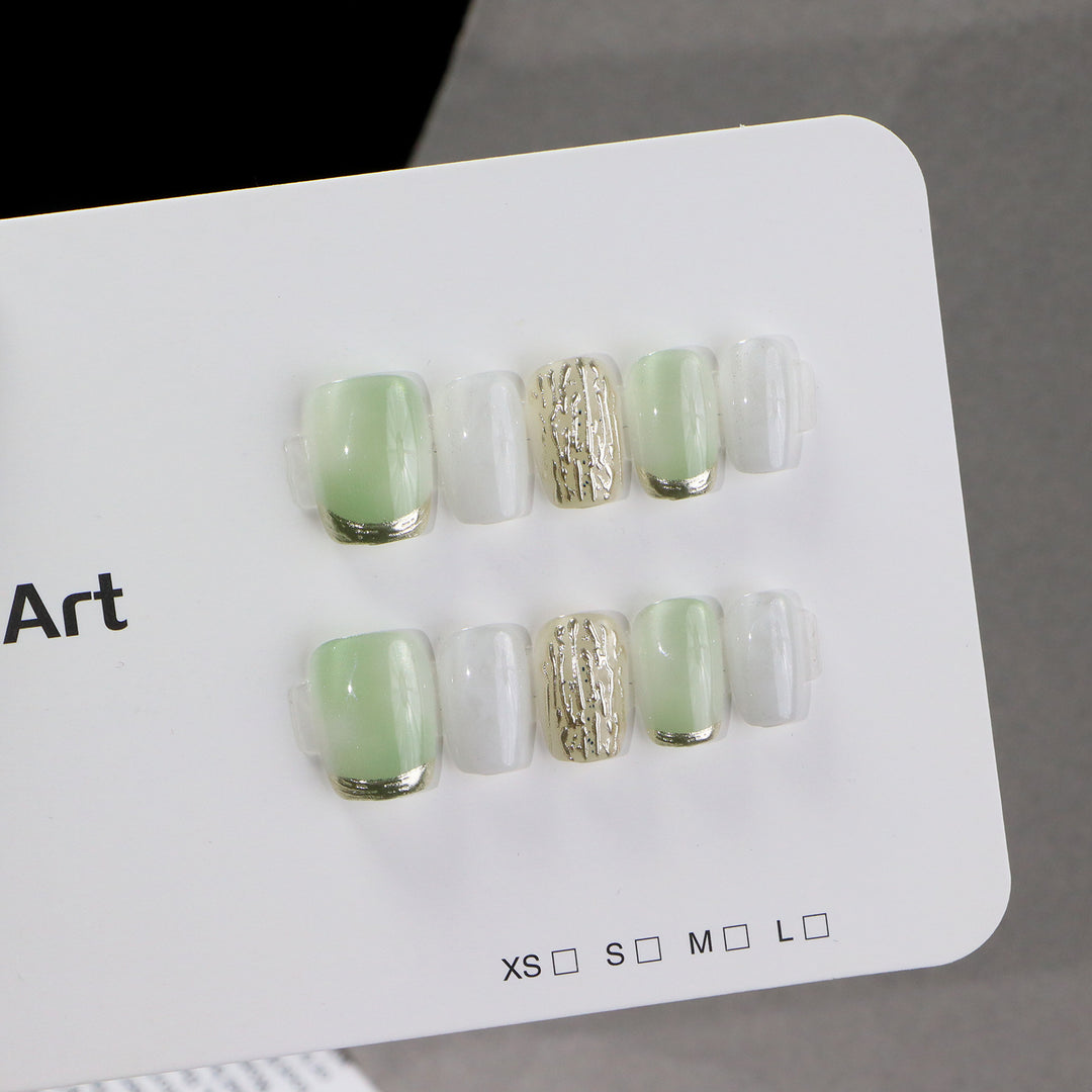 Elegant Artistic Press-On Nail Set Kalsten